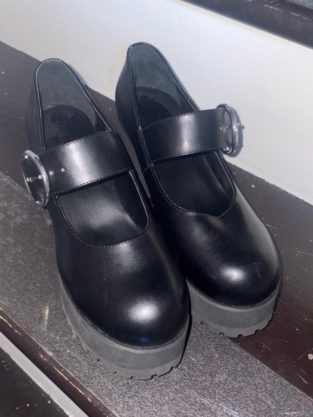 Current Mood Chunky Heels - Never worn